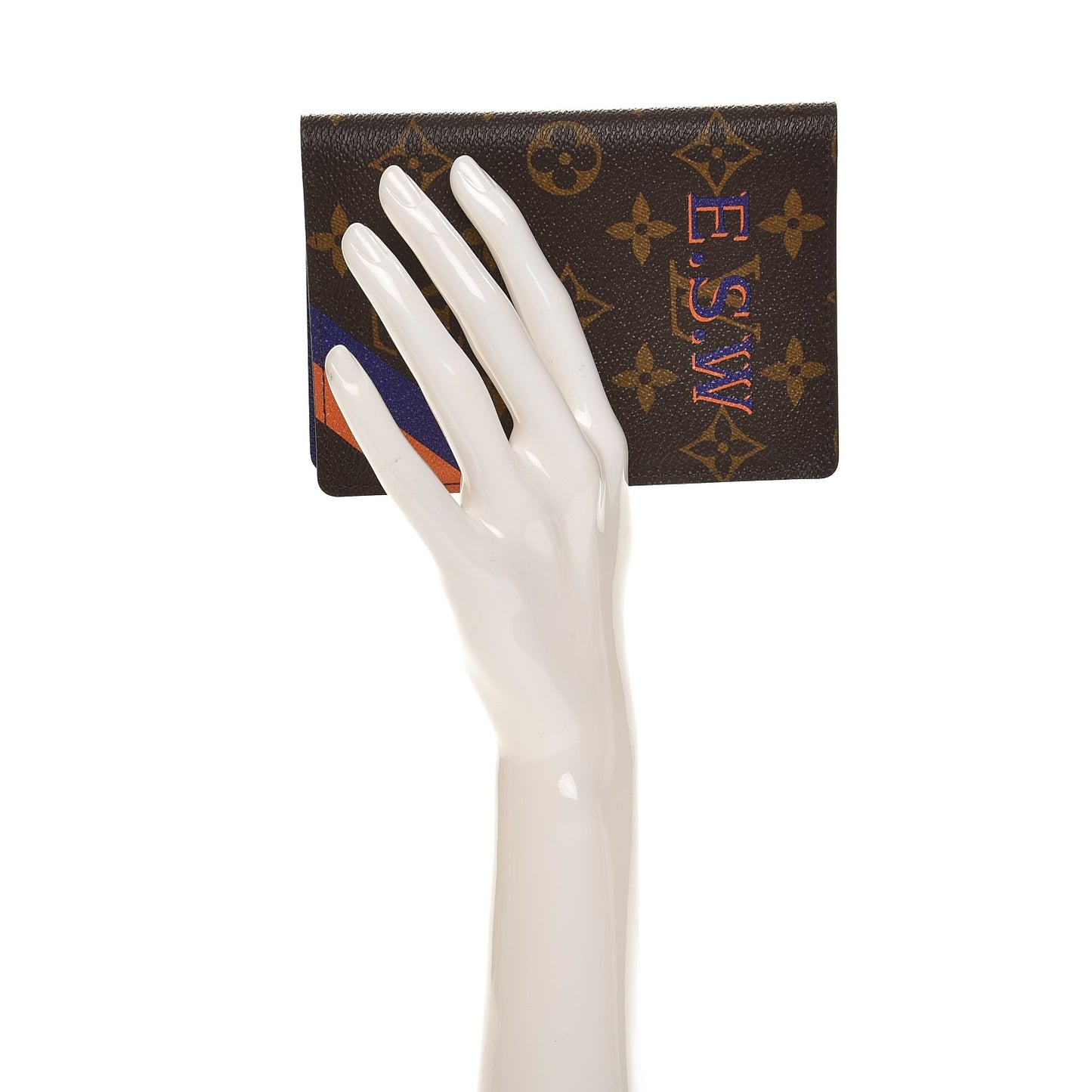 Monogram My LV Heritage Passport Cover Violet Orange