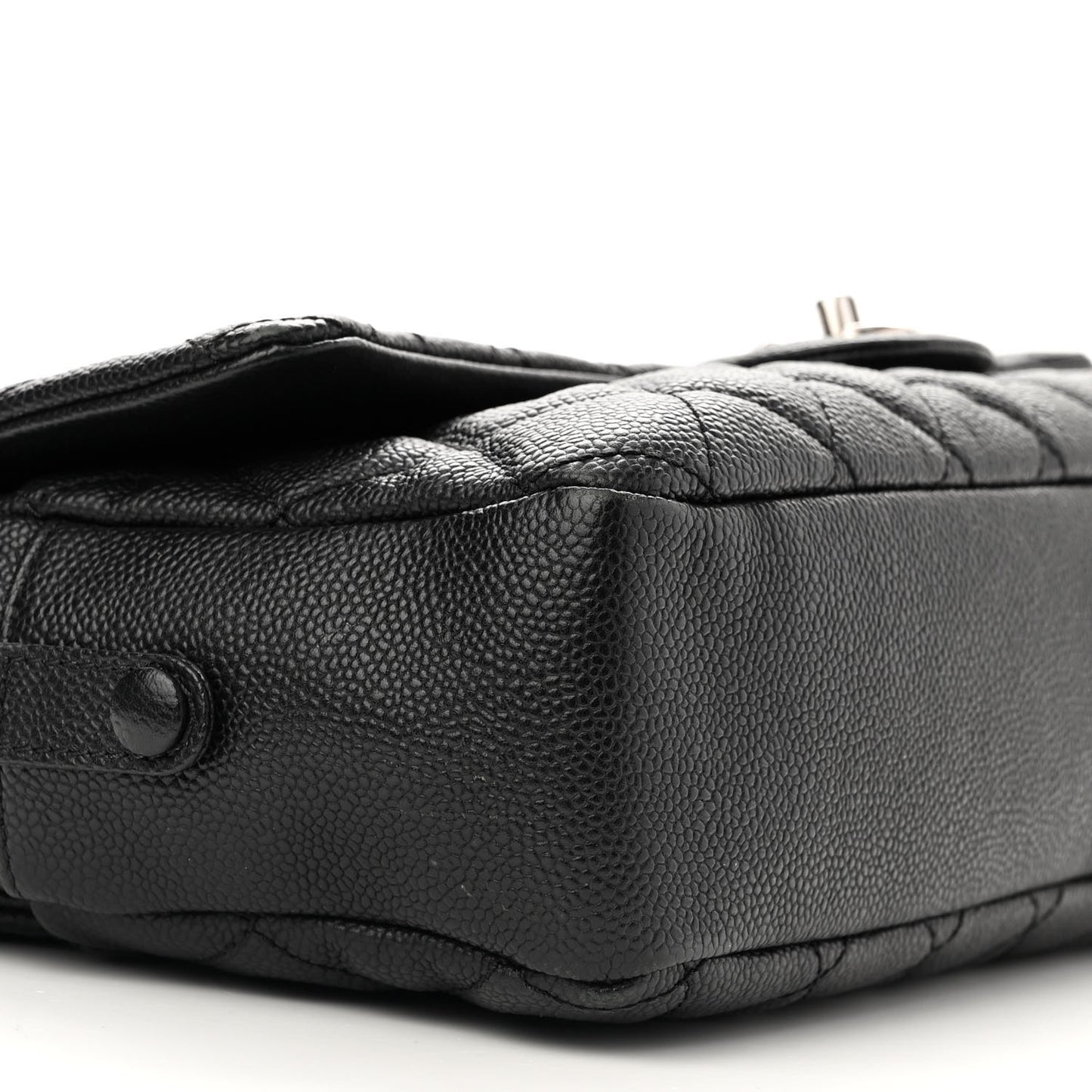 Caviar Quilted Jumbo Easy Flap Black