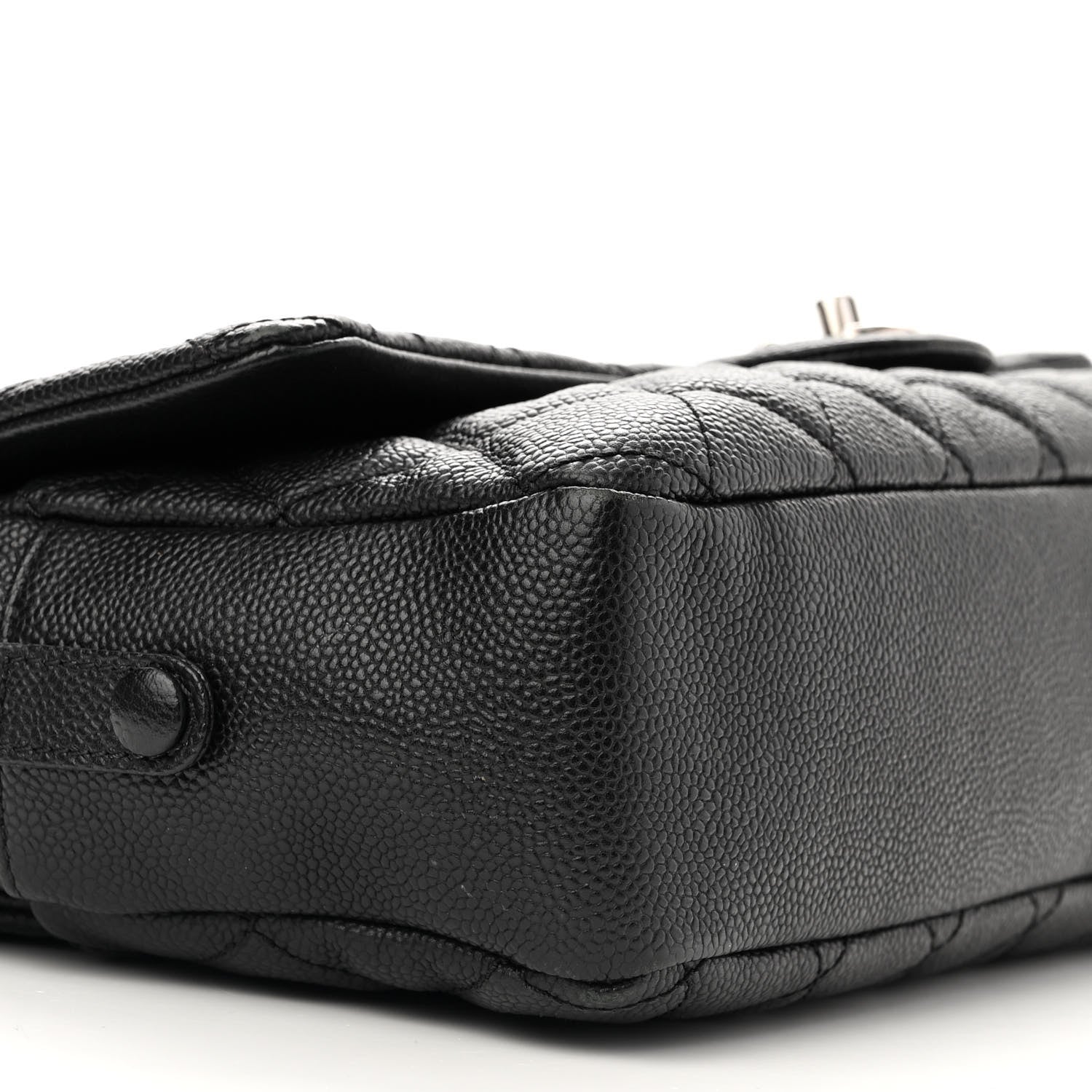 Chanel Caviar Quilted Jumbo Easy Flap Black 9 of 12