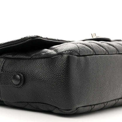 Chanel Caviar Quilted Jumbo Easy Flap Black 9 of 12