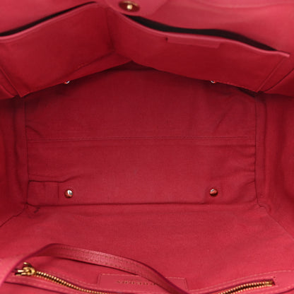 Burberry Haymarket Check Floral Print Small Canterbury Tote Pink 5 of 9