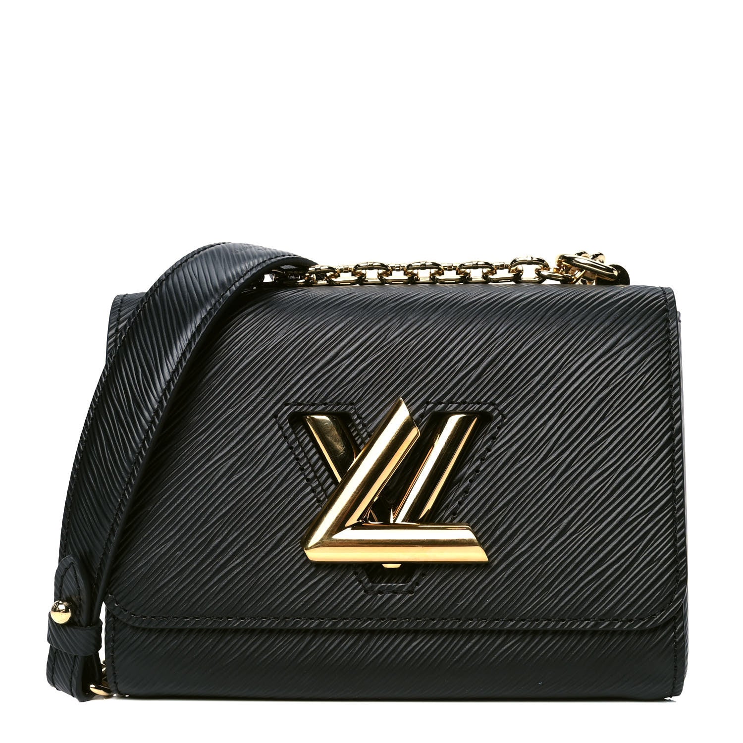 Louis Vuitton Epi Twist Shoulder Bag PM Black 2 of 10