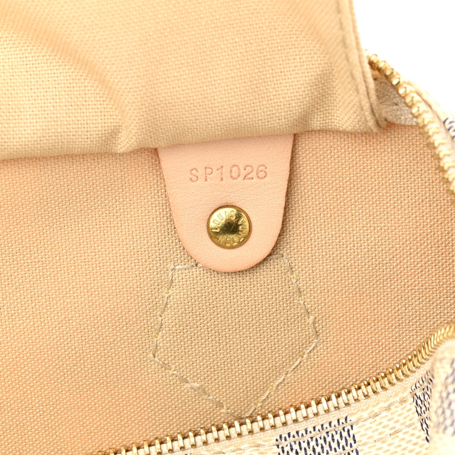 Louis Vuitton Damier Azur Speedy 30 7 of 11