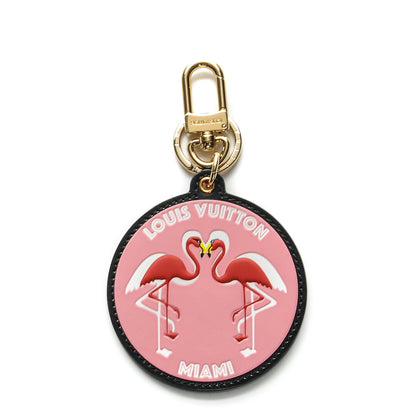Louis Vuitton World Tour Flamingo Bag Charm Key Holder 1 of 5
