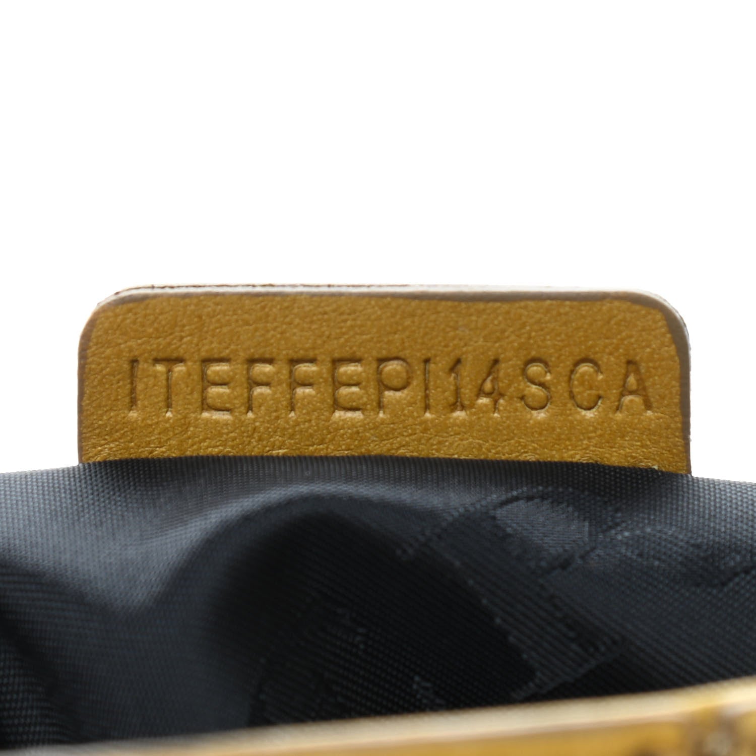 Burberry Prorsum Calfskin Studded Cadet Sling Bag Yellow Ocre 7 of 10
