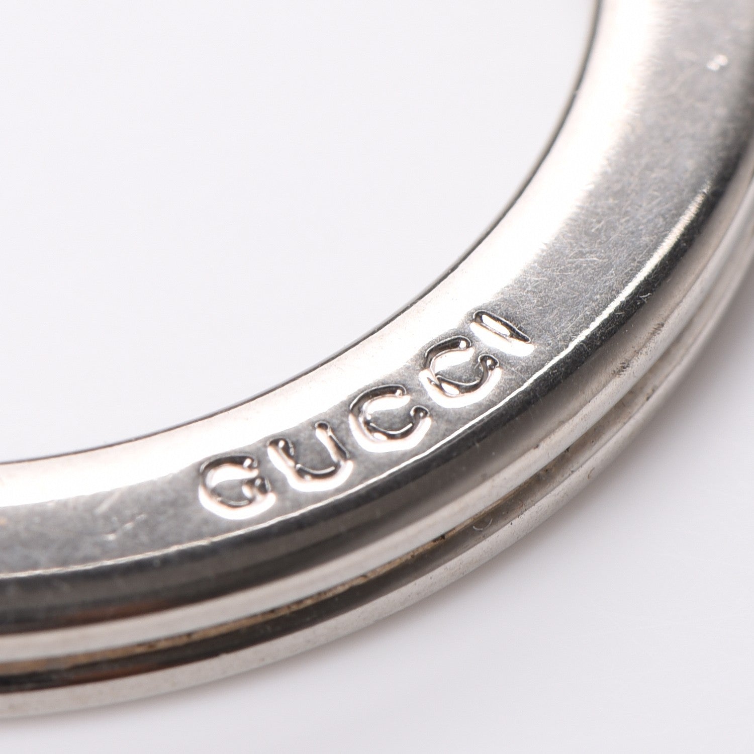 Gucci Interlocking G Key Ring Silver 3 of 5