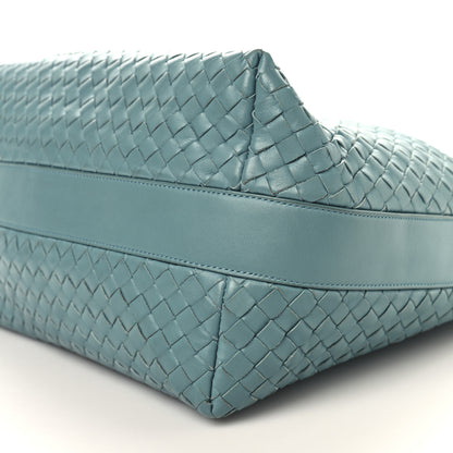 Bottega Veneta Nappa Intrecciato Pyramid Hobo Linoleum 9 of 11