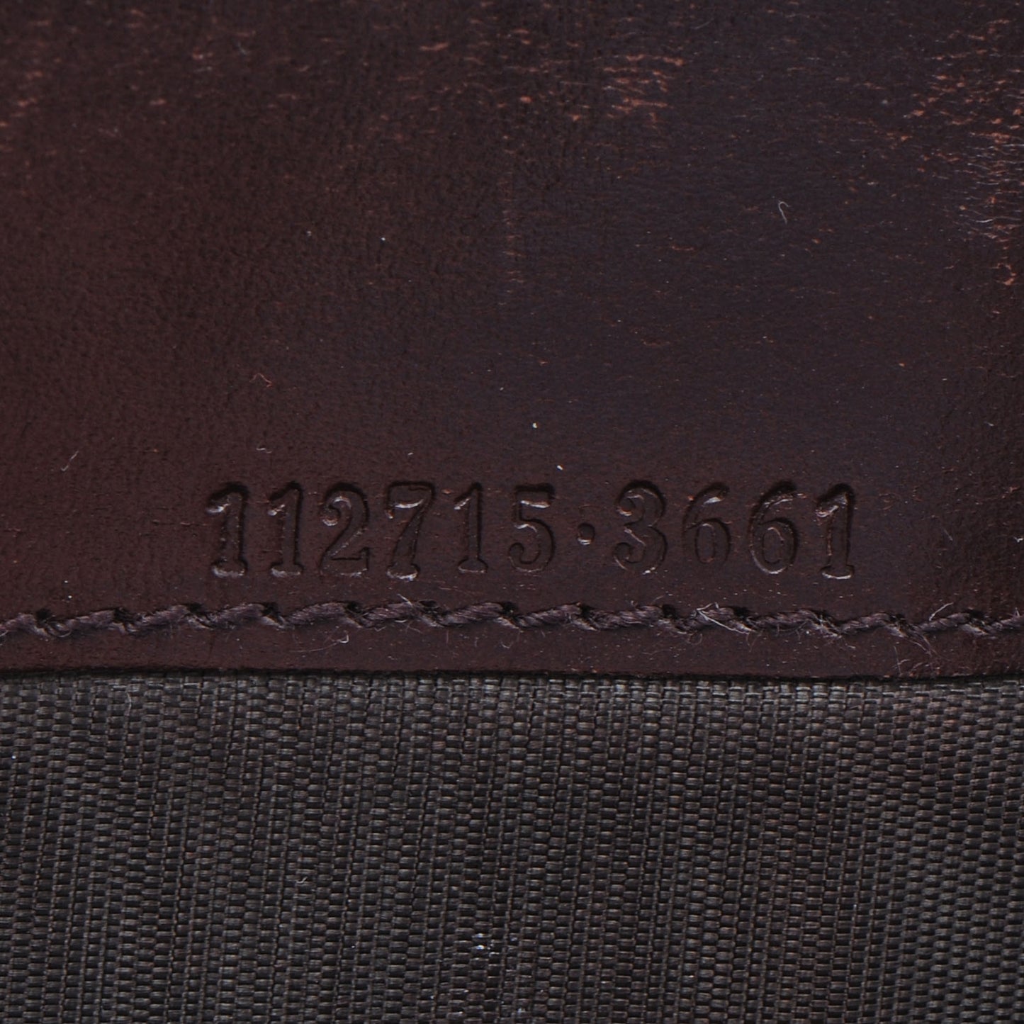 Guccissima Margaux Calfskin Metal Bar Continental Flap Wallet Chocolate