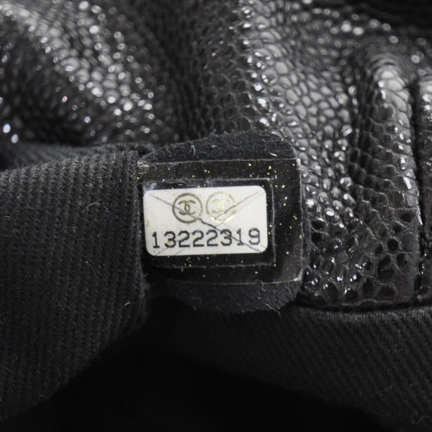 Chanel Caviar 31 Drawstring Tote Black 9 of 9