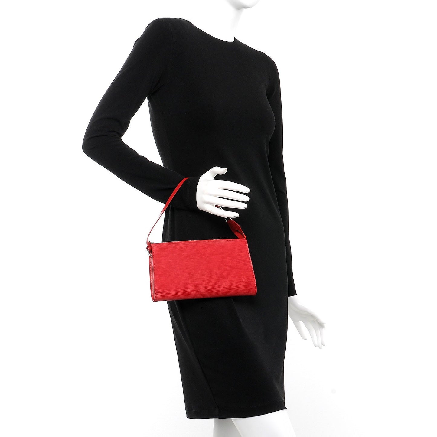 Epi Pochette Accessories 24 Rouge