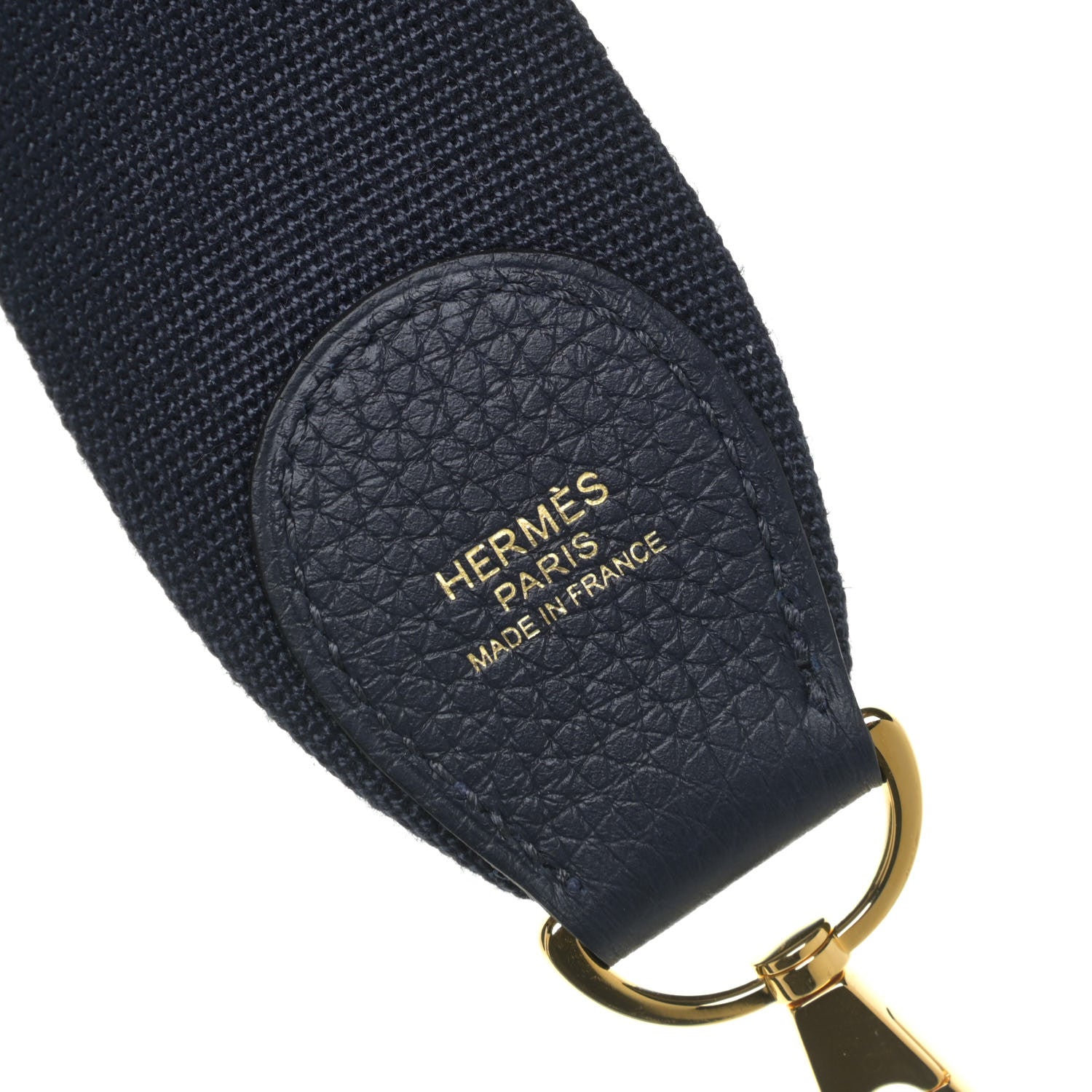 Hermes Taurillon Clemence Evelyne III PM Bleu Nuit 10 of 10