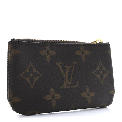 Louis Vuitton Monogram 2022 Christmas Animation Paris Key Pouch Pink 3 of 7
