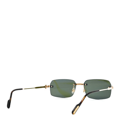 Cartier Premiere De Cartier Square Sunglasses Gold Black 4 of 7
