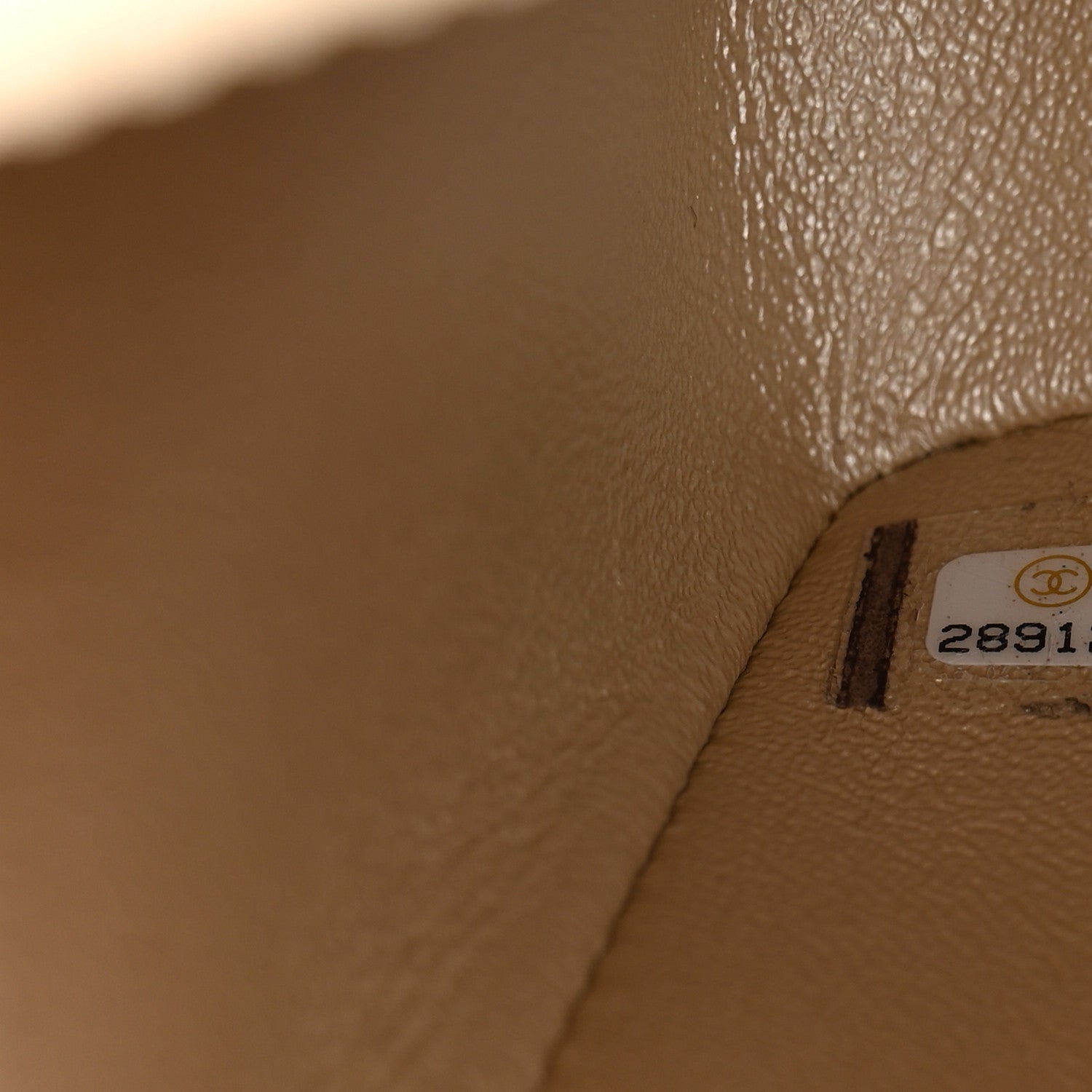 Chanel Metallic Sheepskin Quilted 2.55 Reissue Mini Flap Beige 7 of 11
