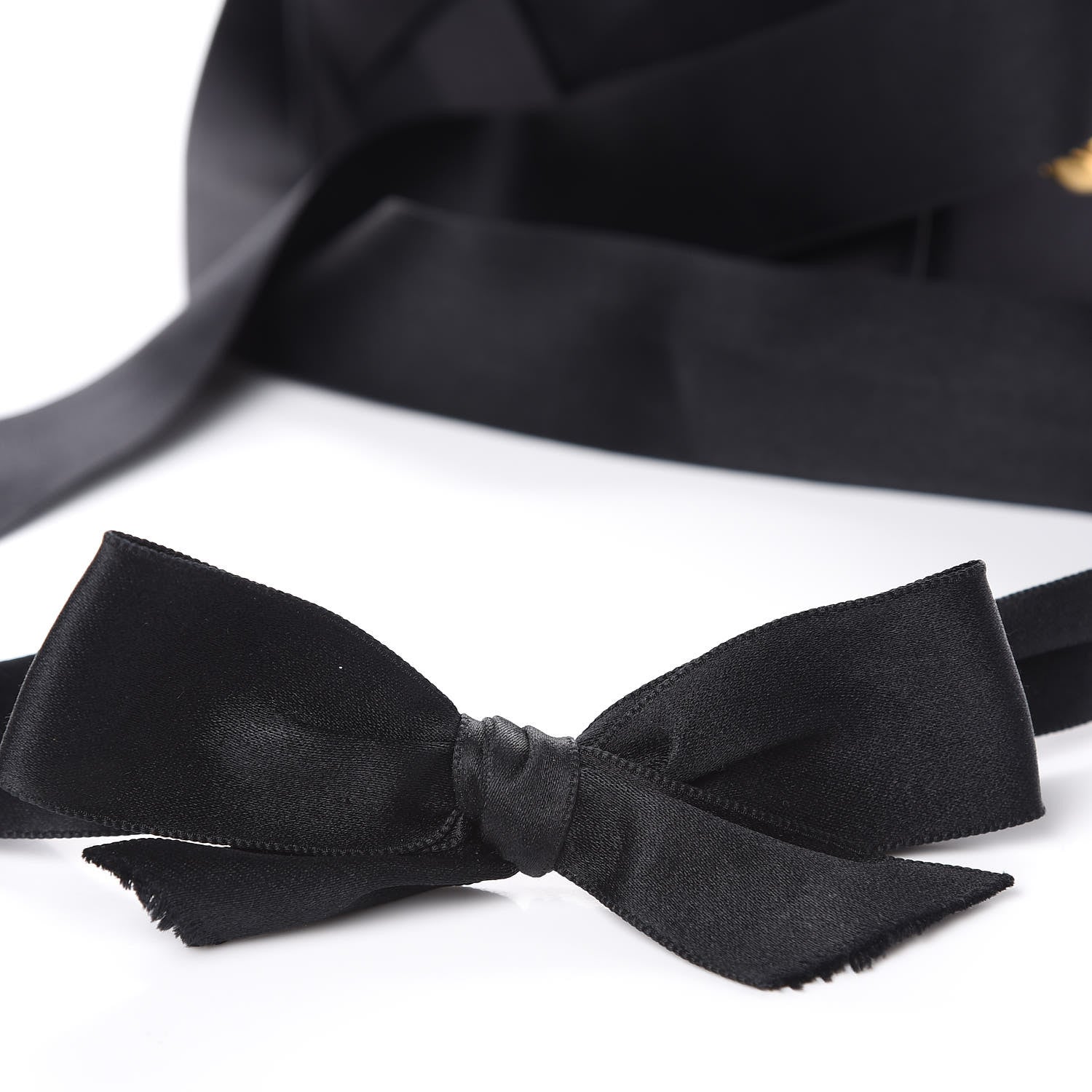 Chanel Satin Bow Camera Case Black 9 of 13