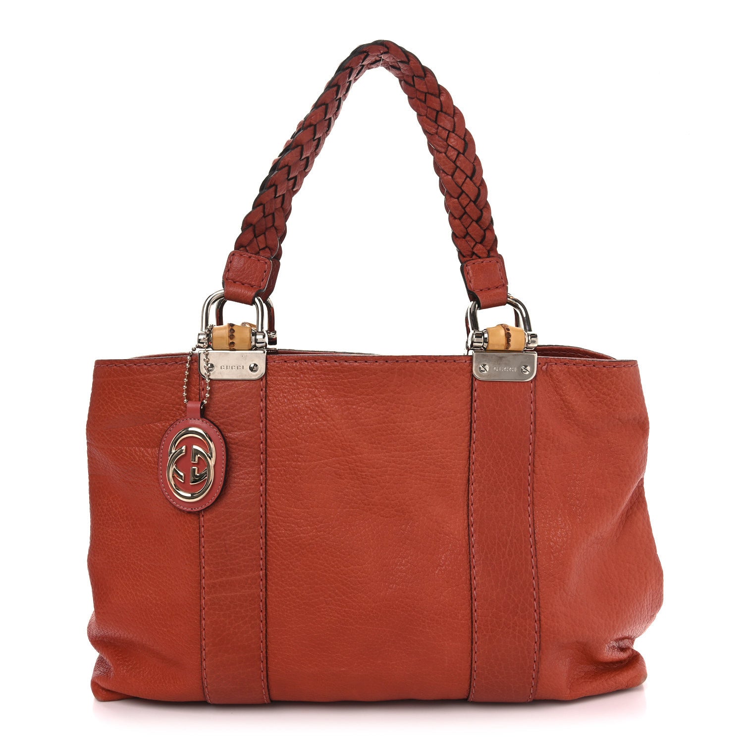 Gucci Libeccio Medium Bamboo Bar Tote Bag 1 of 10
