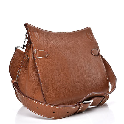 Hermes Taurillon Clemence Jypsiere 31 Gold 2 of 9