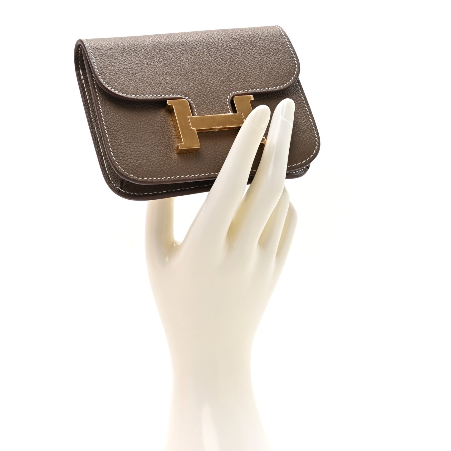 Evercolor Constance Slim Wallet Etoupe