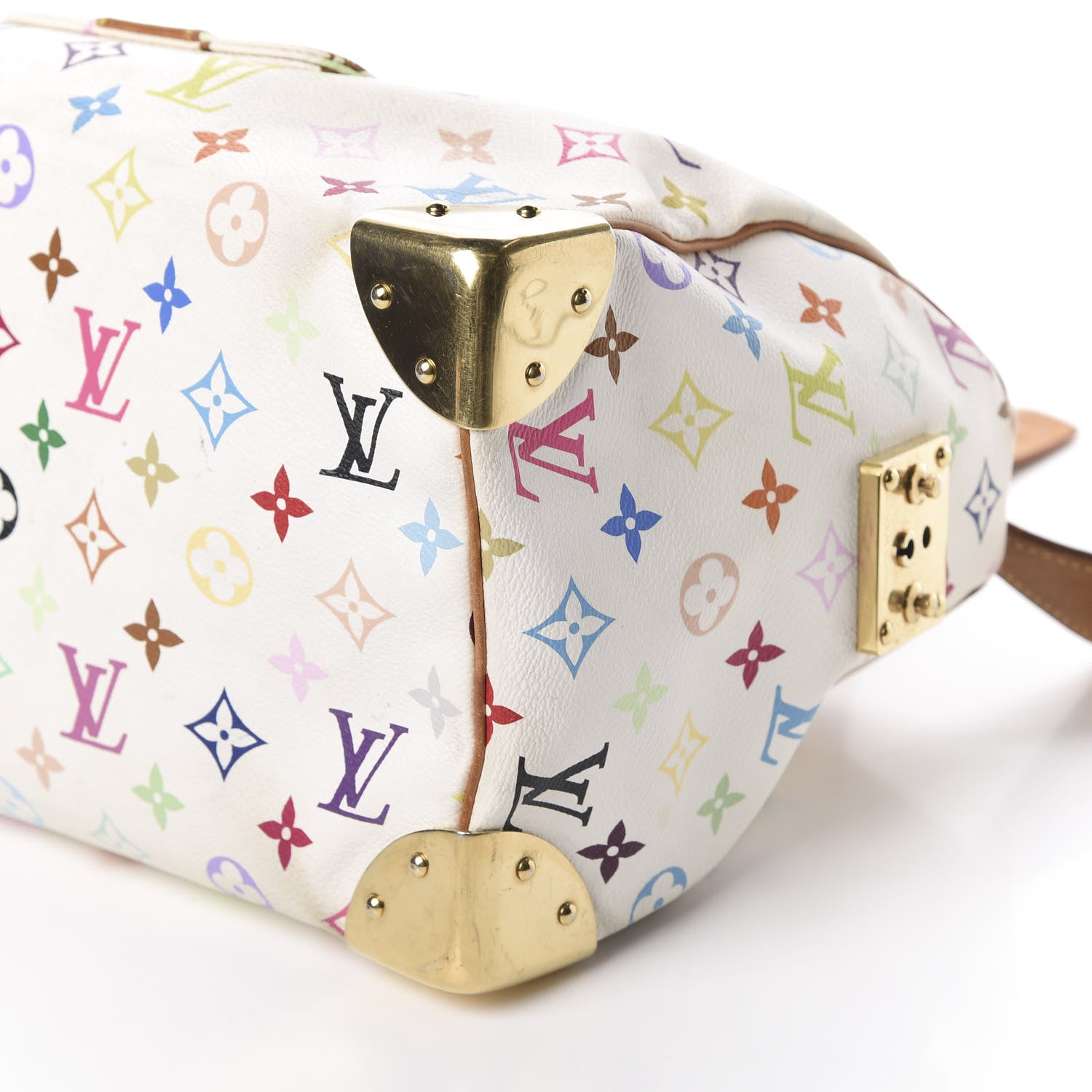 Louis Vuitton Monogram Multicolor Speedy 30 White 7 of 9