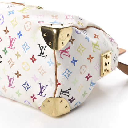 Louis Vuitton Monogram Multicolor Speedy 30 White 7 of 9