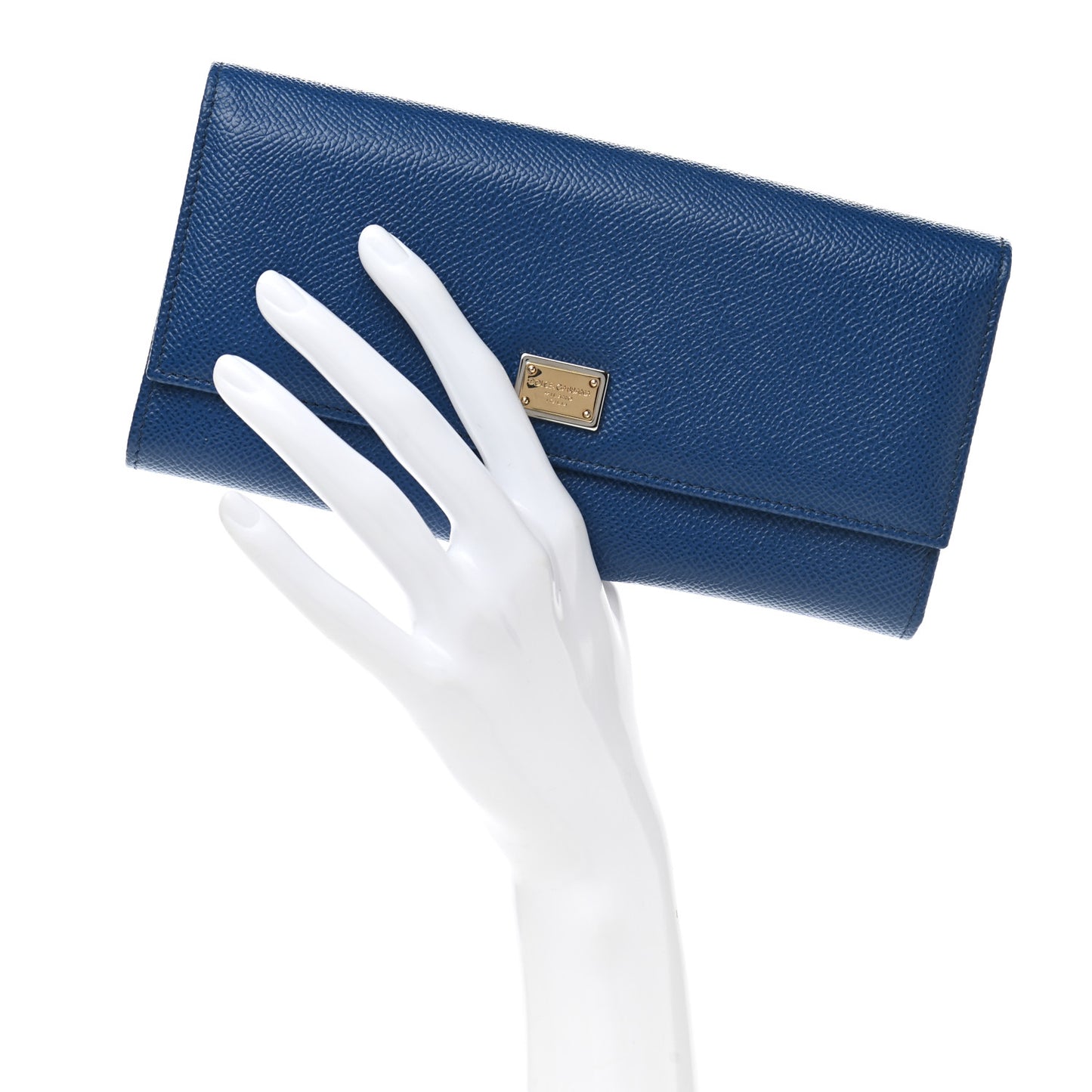 Dauphine Continental Flap Wallet Blue