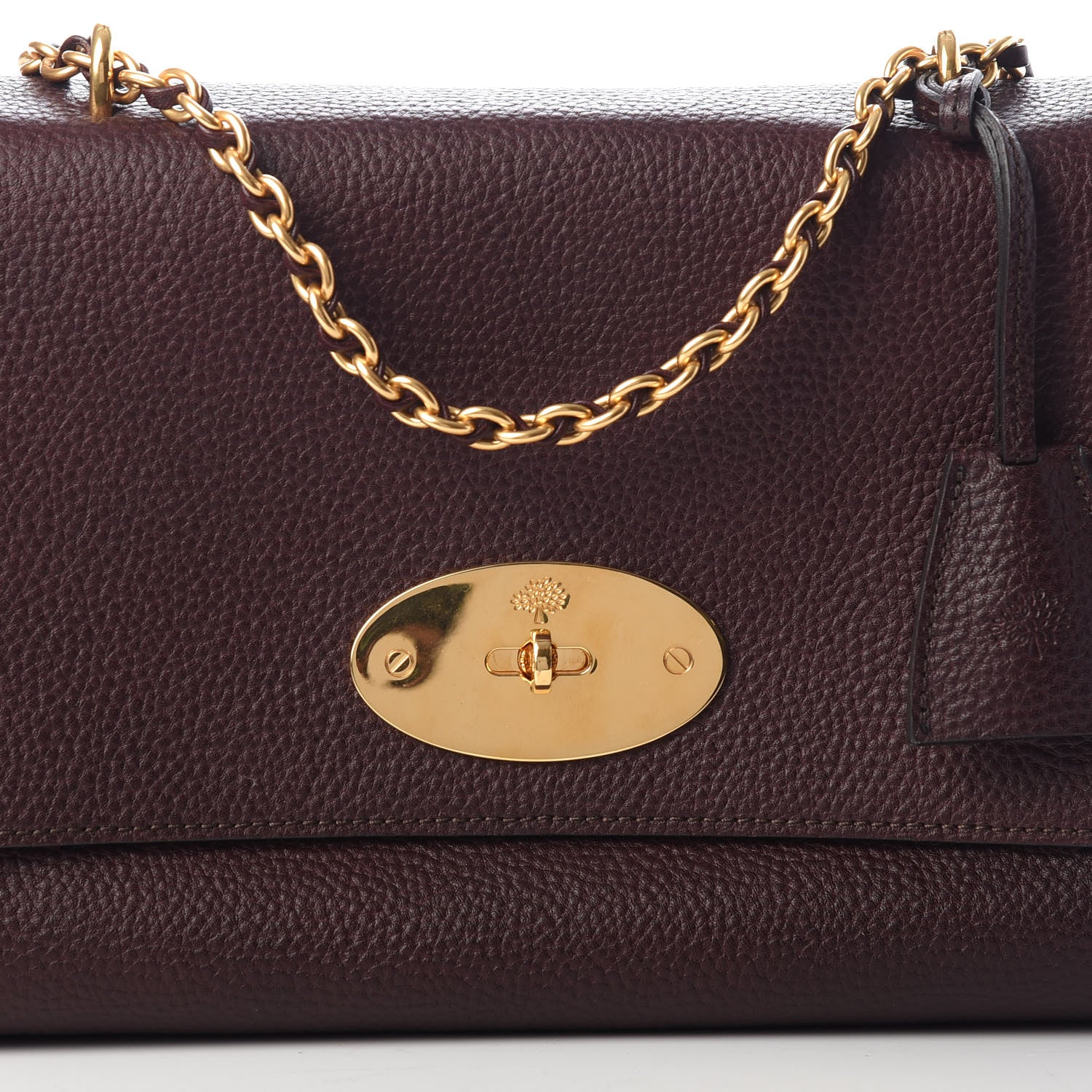 Mulberry Glossy Goatskin Medium Lily Oxblood 7 of 9