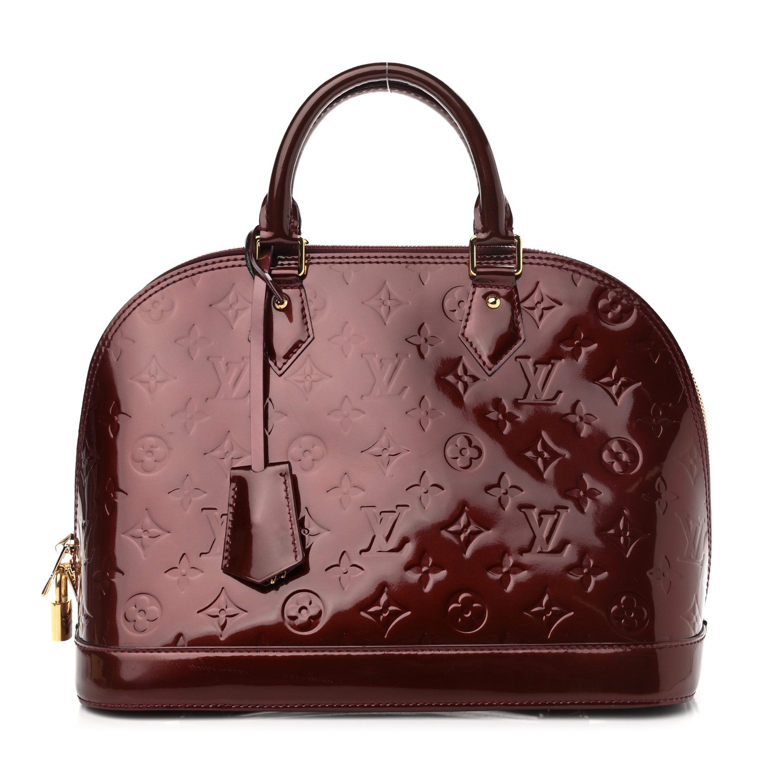 Louis Vuitton Vernis Alma PM Rouge Fauviste 1 of 9