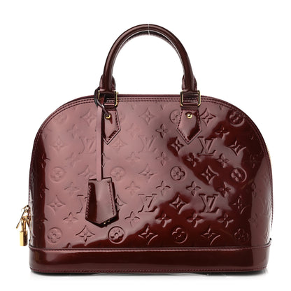 Louis Vuitton Vernis Alma PM Rouge Fauviste 1 of 9