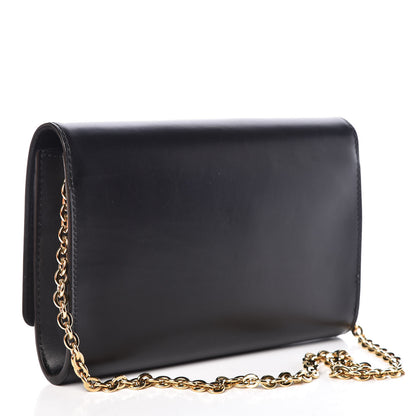 Louis Vuitton Calfskin Chain Louise GM NM Black 3 of 9