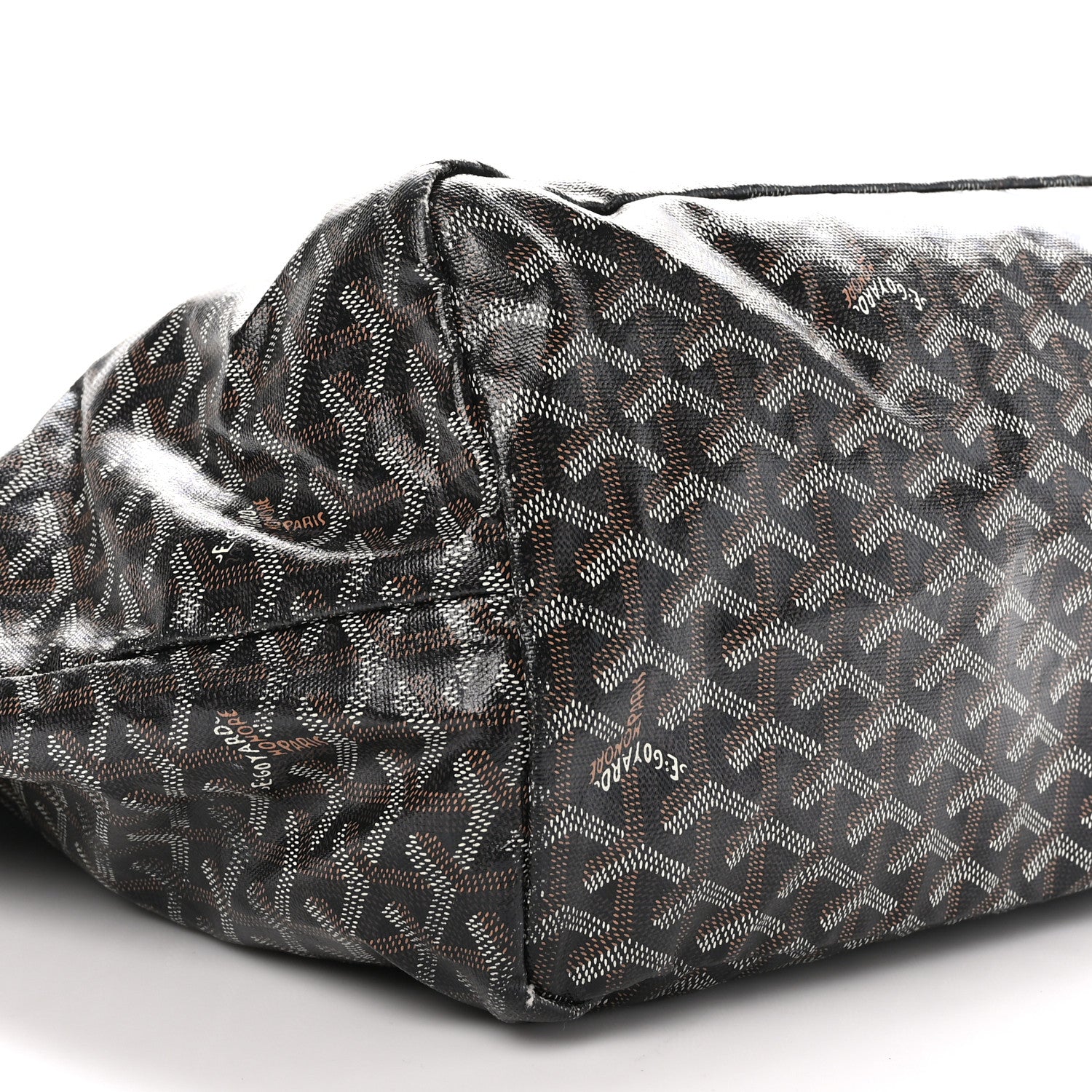 Goyard Goyardine Saint Louis GM Black Gold 10 of 13