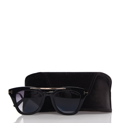 Tom Ford Acetate Anna Sunglasses TF575 Black 8 of 8