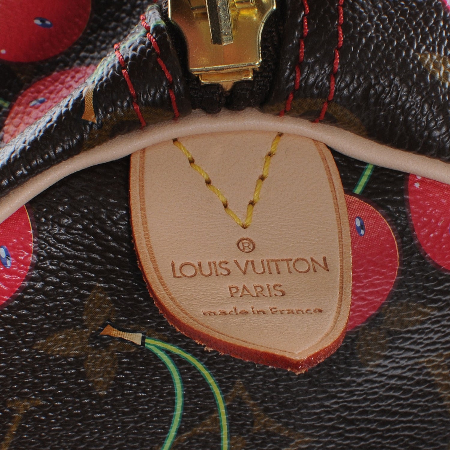 Louis Vuitton Monogram Cerises Keepall 45 7 of 7