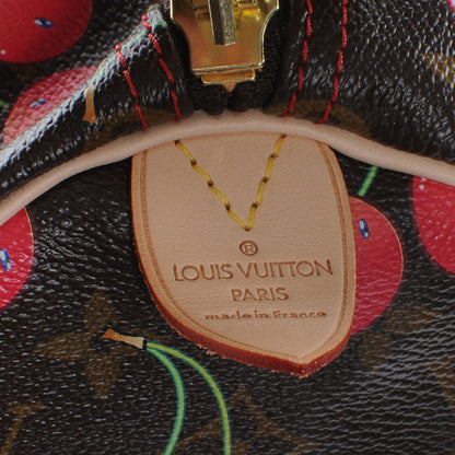 Louis Vuitton Monogram Cerises Keepall 45 7 of 7