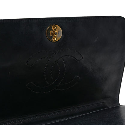 Chanel Lambskin Quilted Small Single Flap Black 10 of 11