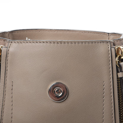 Chloe Suede Calfskin Mini Faye Backpack Motty Grey 9 of 9