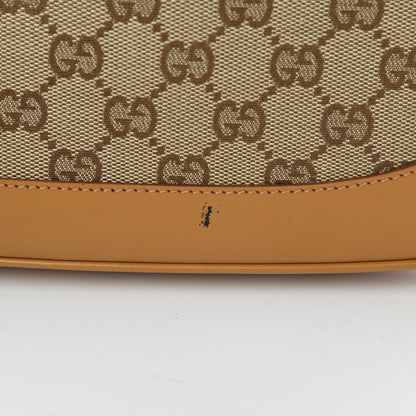 Gucci Monogram Jackie O Chain Hobo Tan 14 of 17