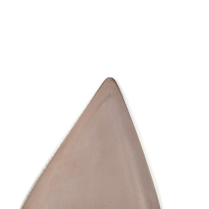 Valentino Garavani Metallic Pebbled Calfskin Rockstud Ankle Strap 100mm Pumps 39.5 Rame Sahara 10 of 13