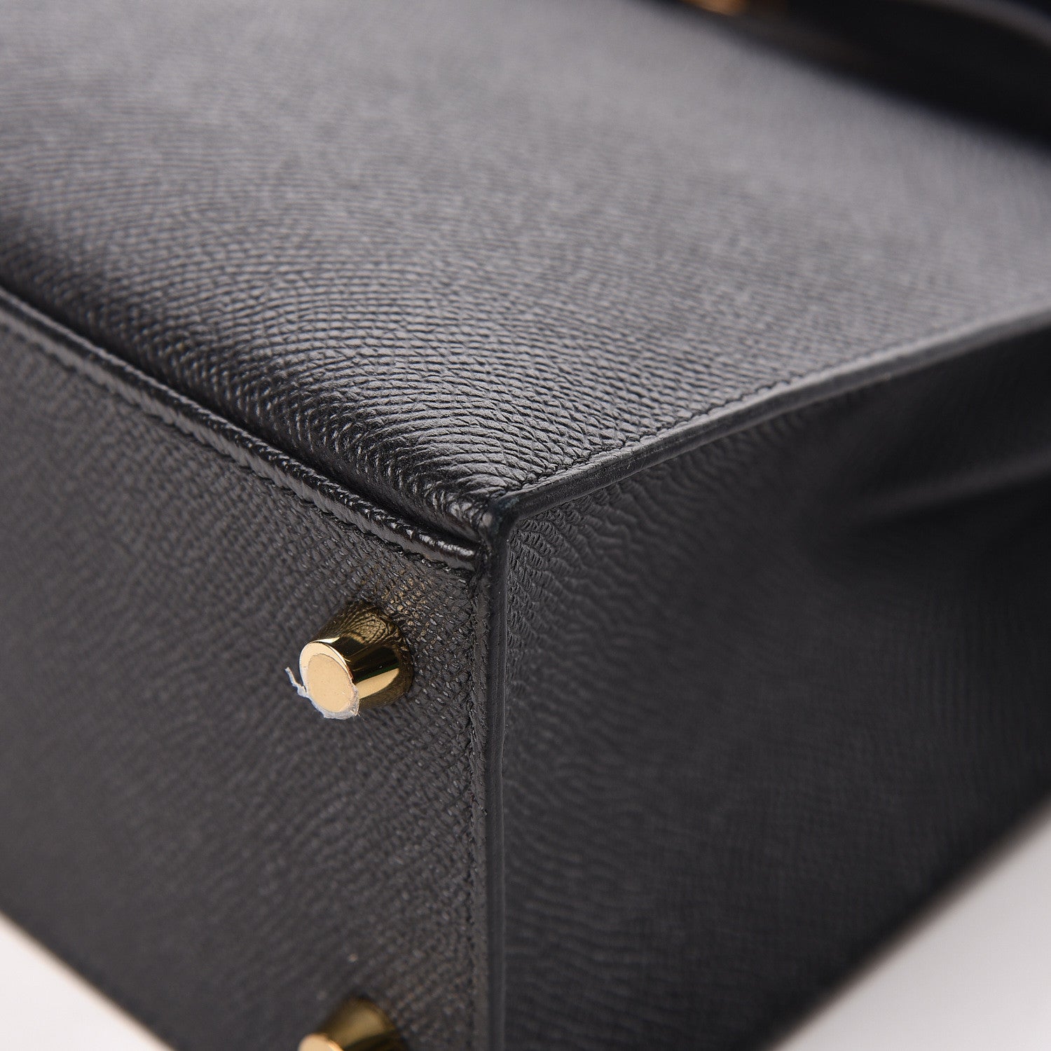 Hermes Epsom Kelly Sellier 25 Black 33 of 52