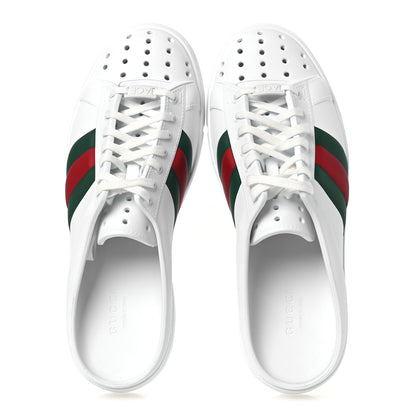 Gucci Rubber Ace Sabot Mules 42 Great White 2 of 12
