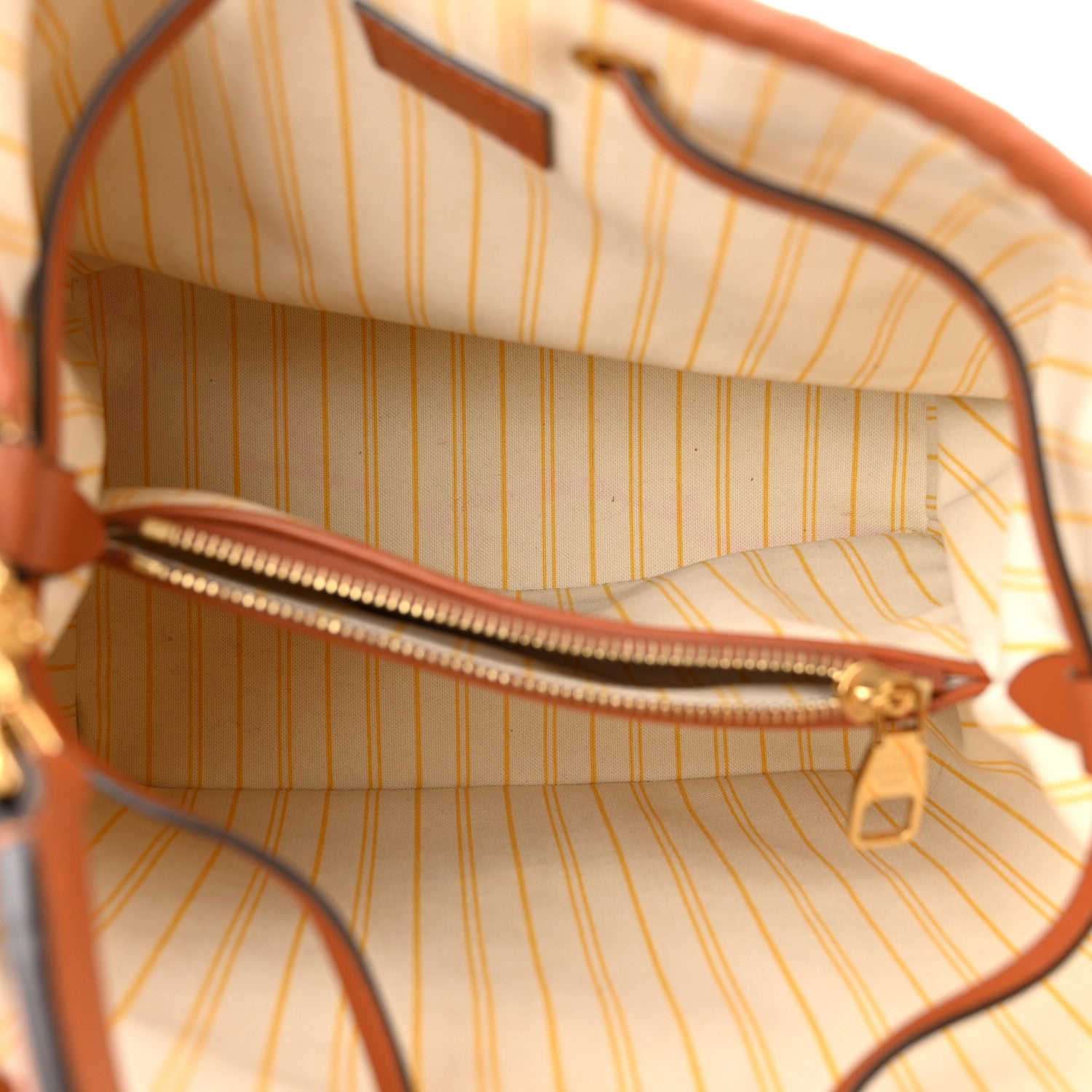 Louis Vuitton Raffia Calfskin Monogram Neonoe MM Tan 5 of 10