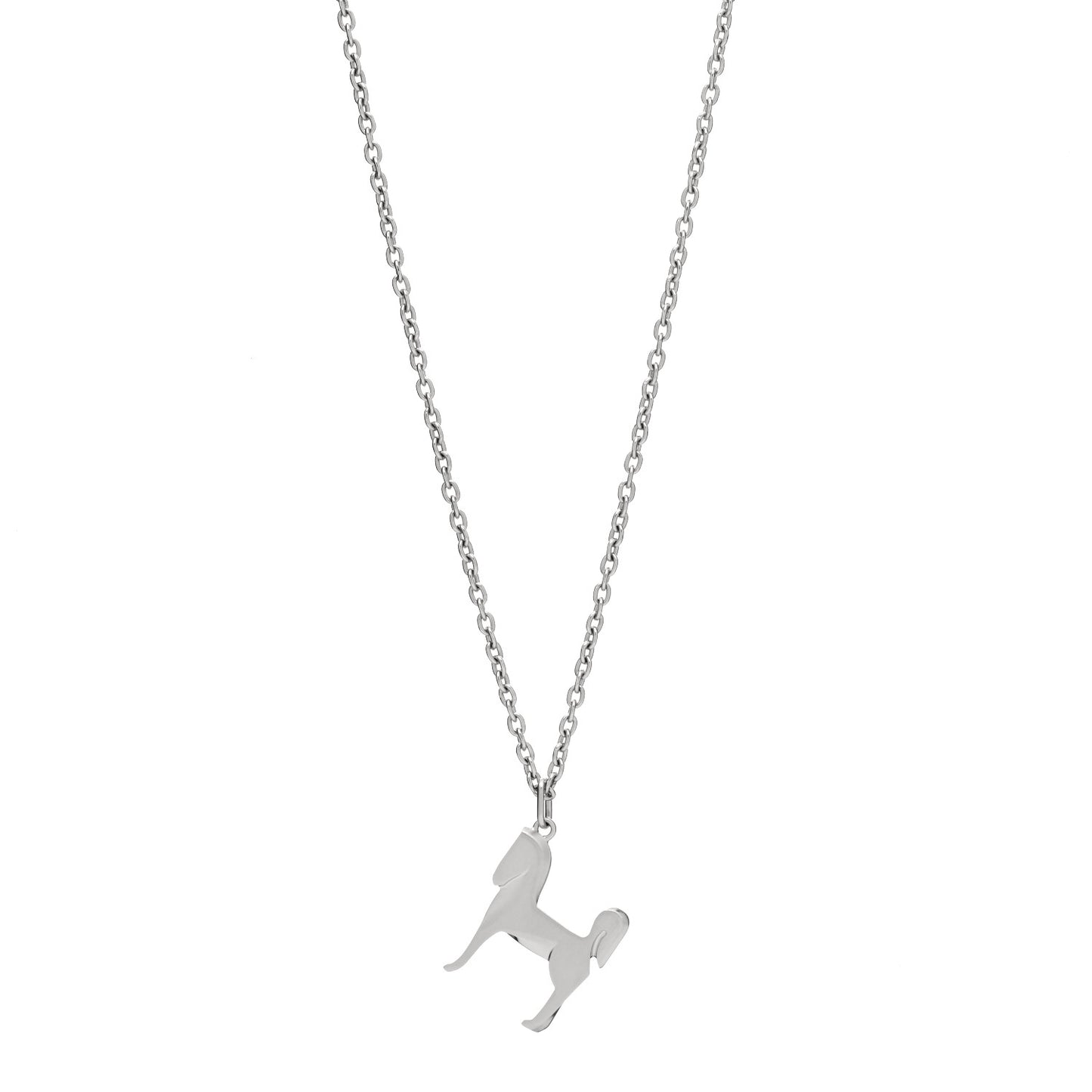 Palladium Panache Pendant Necklace