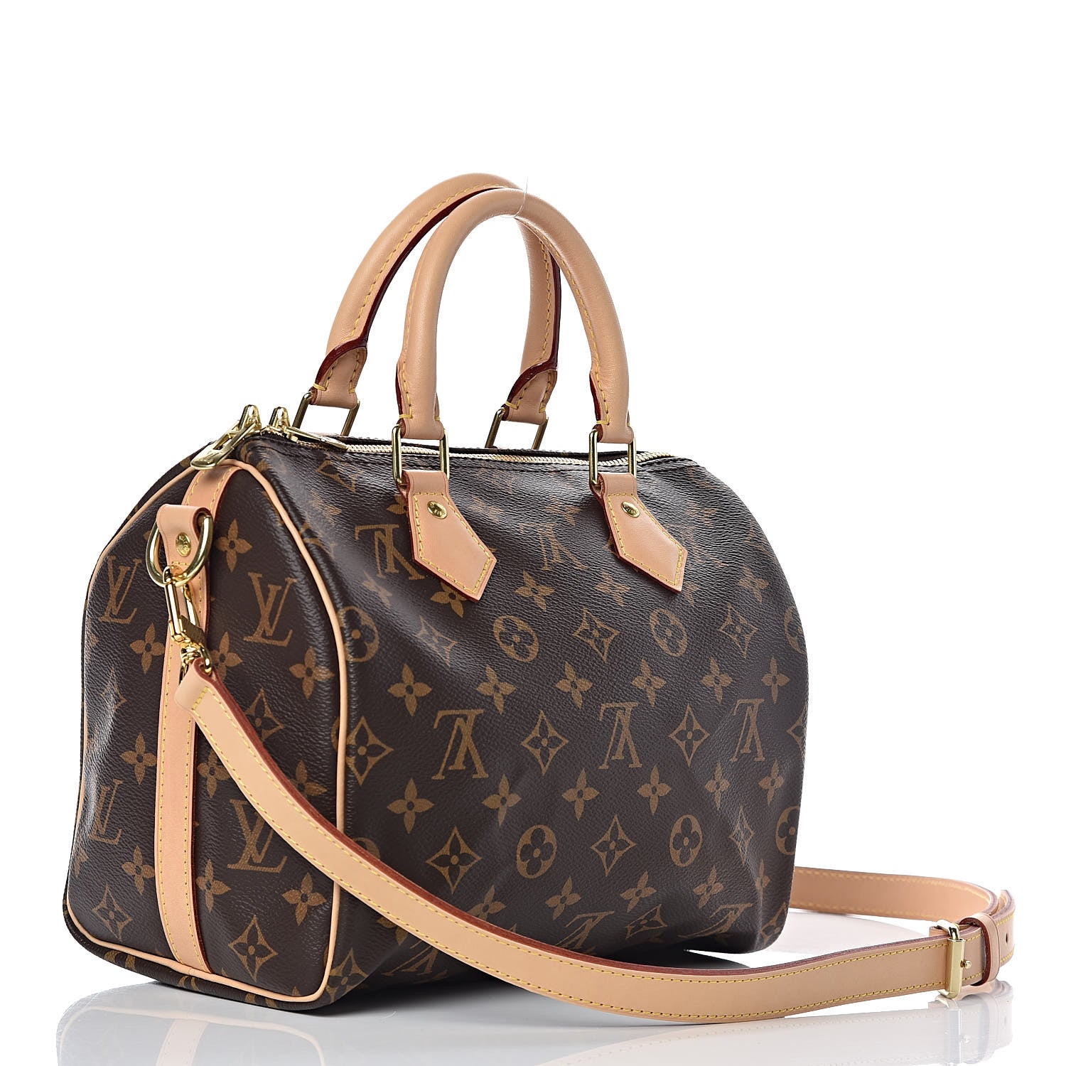 Louis Vuitton Monogram Speedy Bandouliere 25 3 of 9