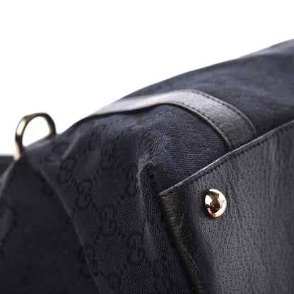 Gucci Monogram Abbey Medium Tote Black 11 of 14