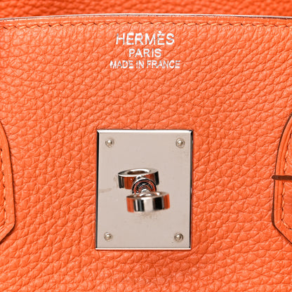 Hermes Togo Birkin 35 Orange 6 of 10