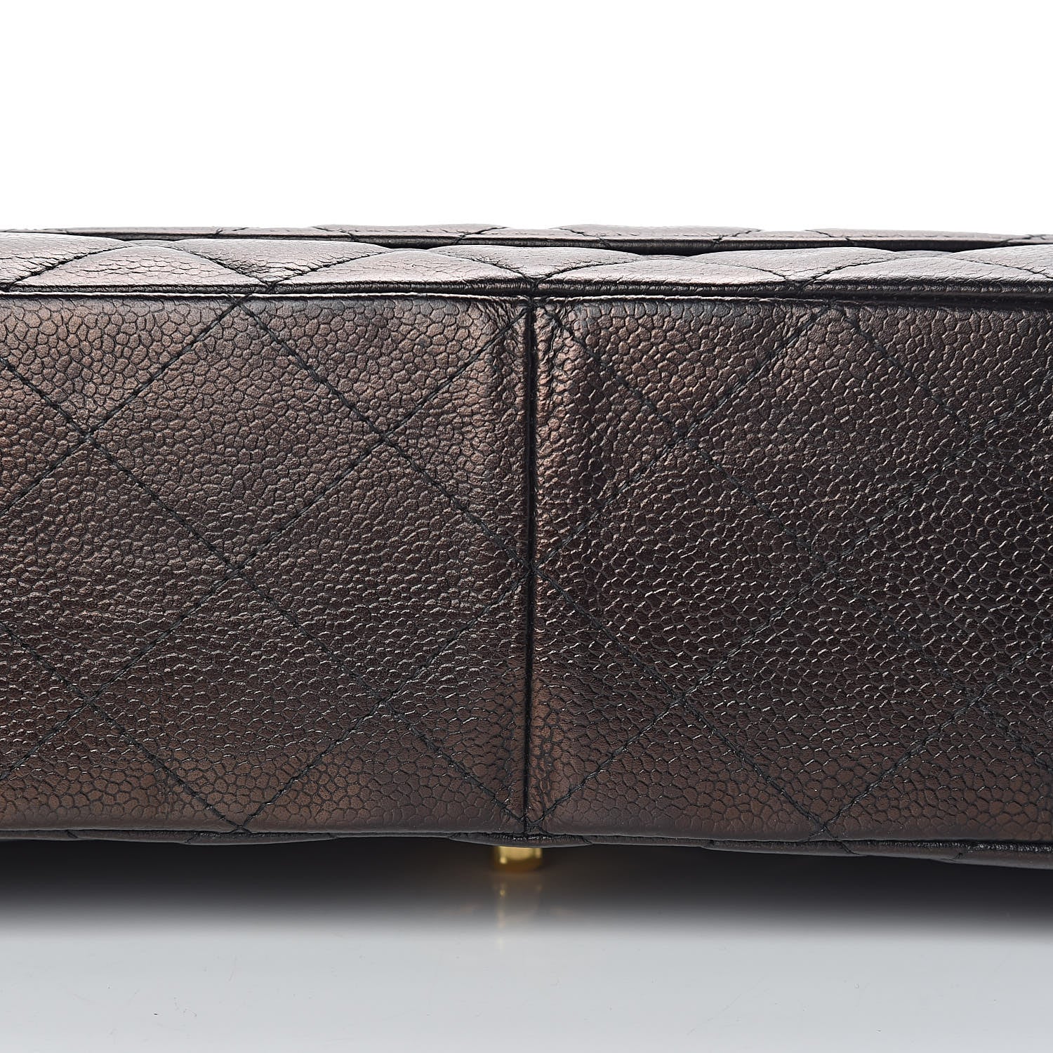 Chanel Caviar Quilted Jumbo Single Flap Black 22 of 27