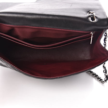 Chanel Lambskin Quilted Maxi Single Flap Black 5 of 16