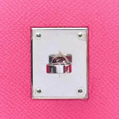 Hermes Epsom Candy Birkin 35 Rose Tyrien Rubis 23 of 32