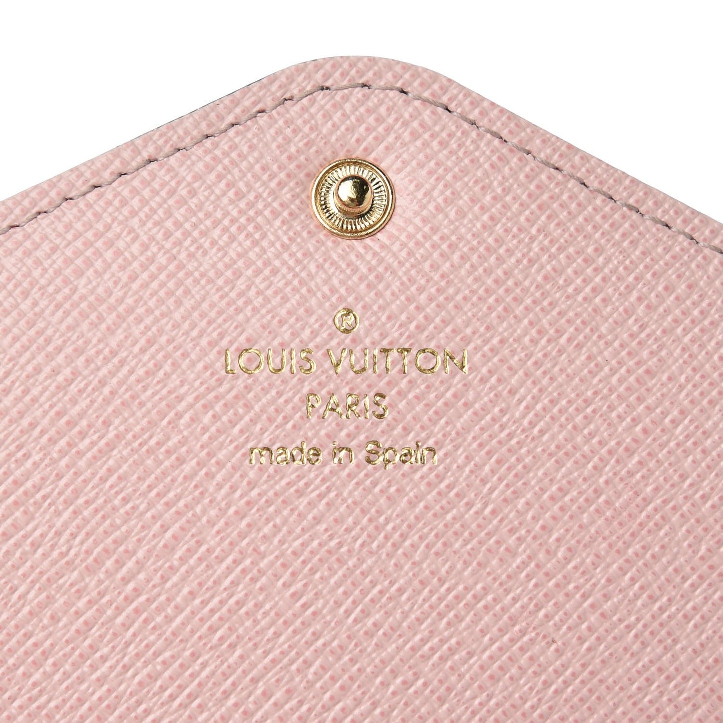 Monogram Josephine Wallet Rose Ballerine