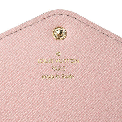 Louis Vuitton Monogram Josephine Wallet Rose Ballerine 6 of 7