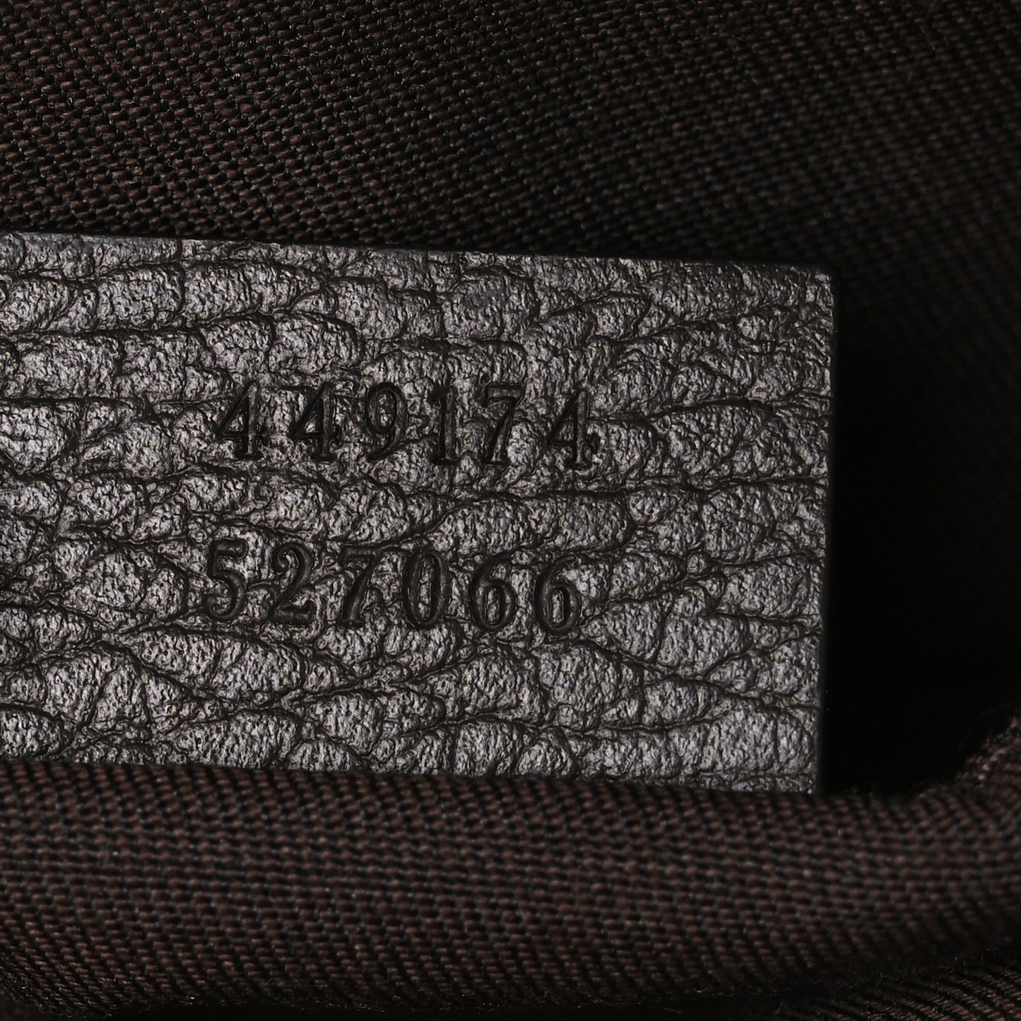 Monogram Belt Bag Dark Brown